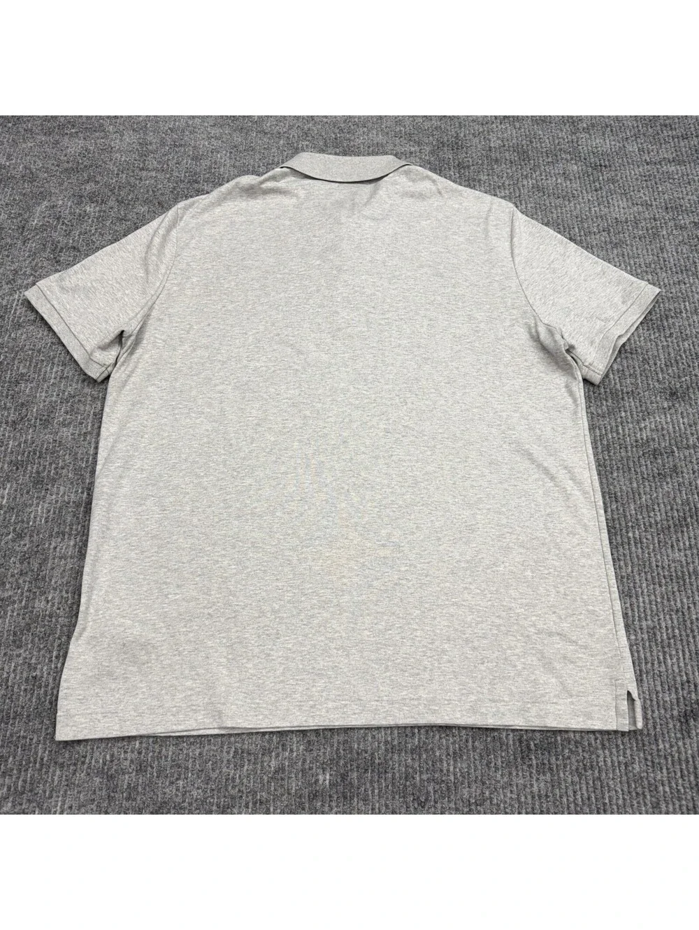 Polo Ralph Lauren Polo Mens Large Classic Fit Gray Flesh Pony Short Sleeve
